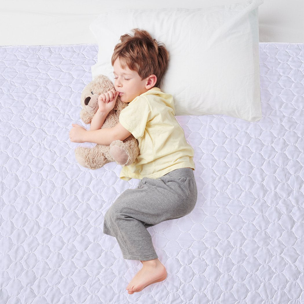2x Bed Pad Waterproof Bed Protector Absorbent Incontinence Underpad